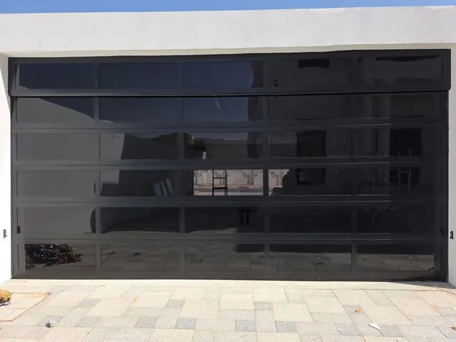 Glass Garage Doors - automatic doors & gates by Qasar Al Neil Automatic Doors